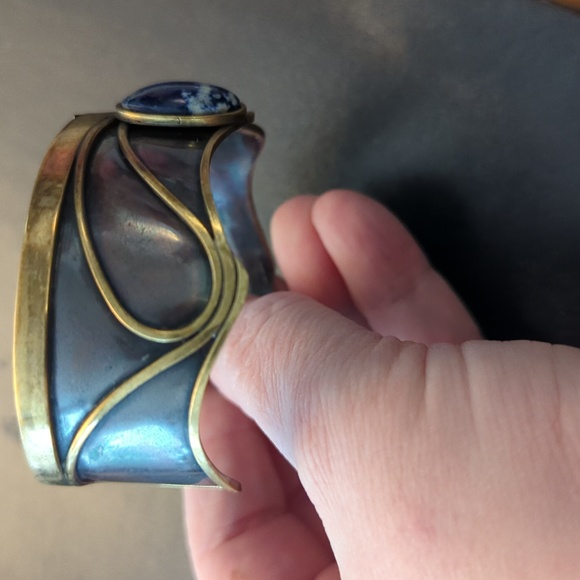 Art Copper And Brass Cuff - Picture 4 of 5